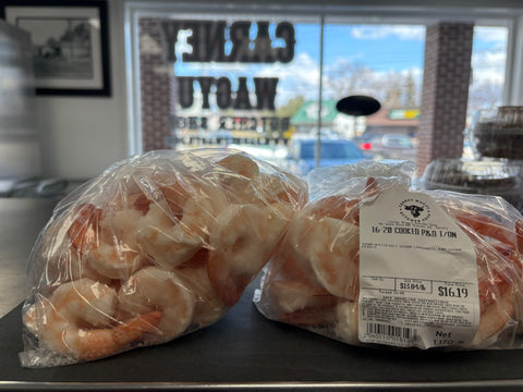 Cooked Shrimp P&D Tail-On
