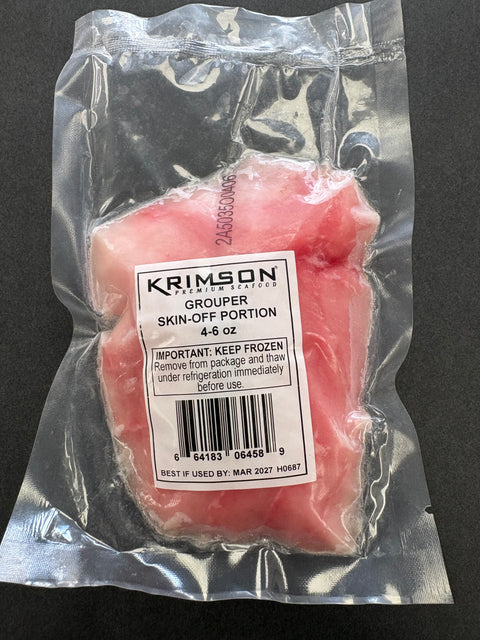 Grouper Fillet Skin-Off