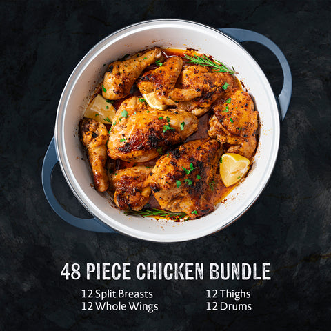 48 Piece Chicken Bundle