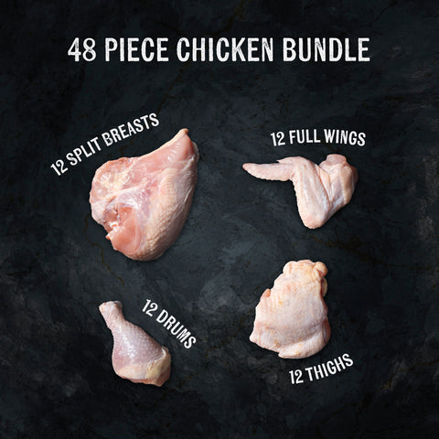 48 Piece Chicken Bundle